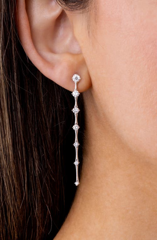 Memoire Mémoire Cadence Diamond Drop Earrings In Gold