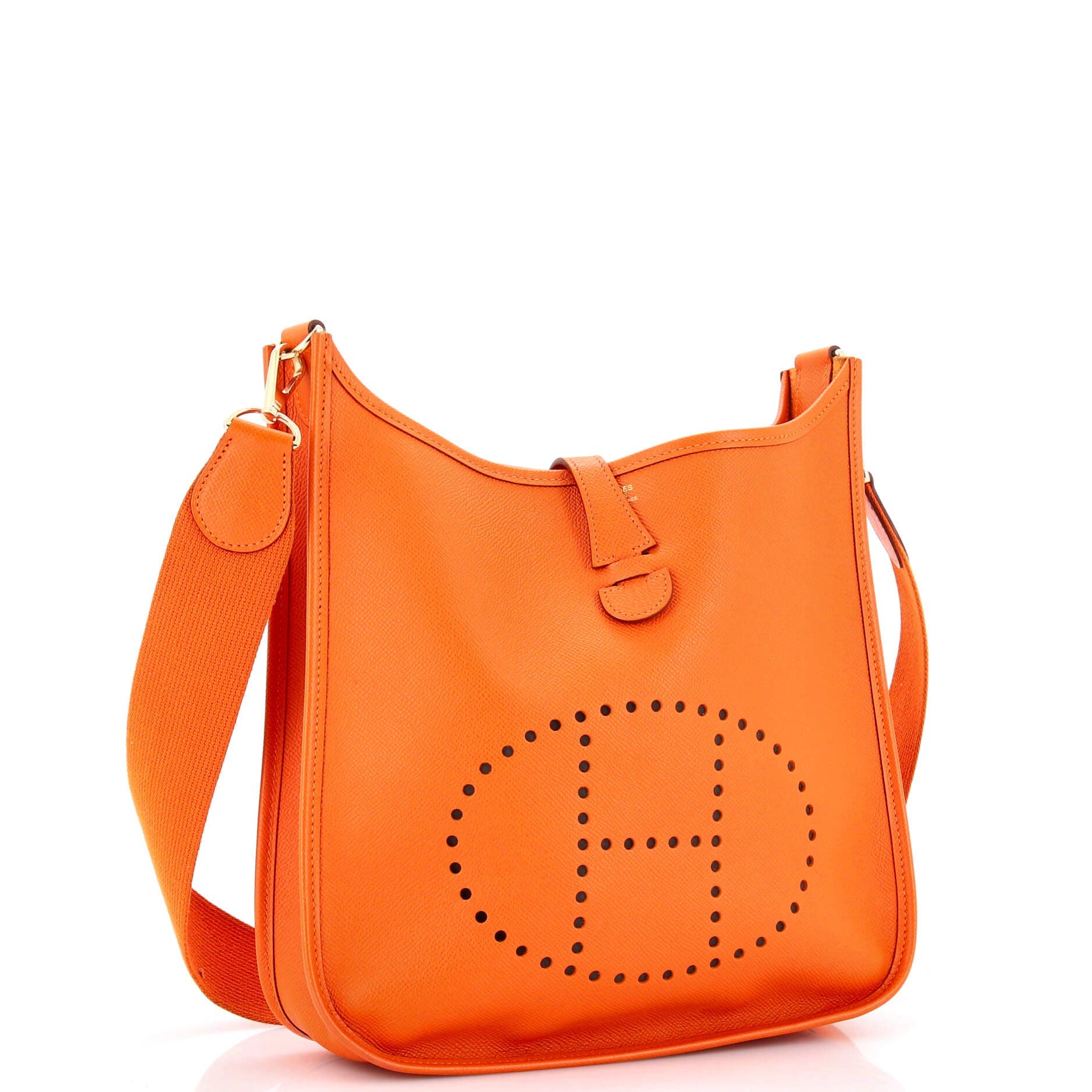 Evelyne Bag Gen III Epsom PM, Alternate, color, Orange