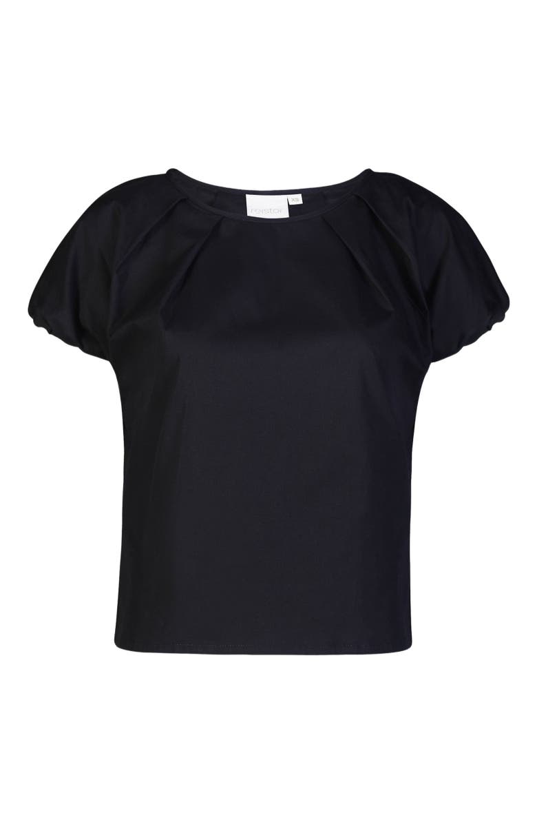 Reistor Balloon Sleeve Top, Alternate, color, Black