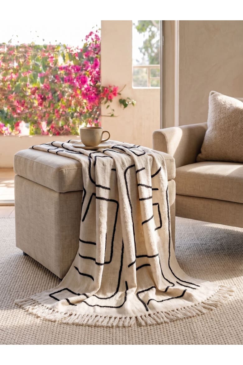 Slovenia Throw Blanket 50"x60", Alternate, color, Multicolored