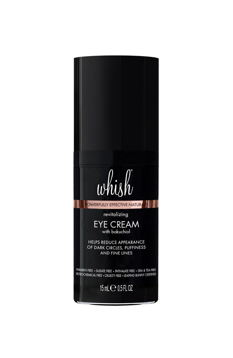 Whish Beauty Revitalizing Eye Cream with Bakuchiol, Main, color, 