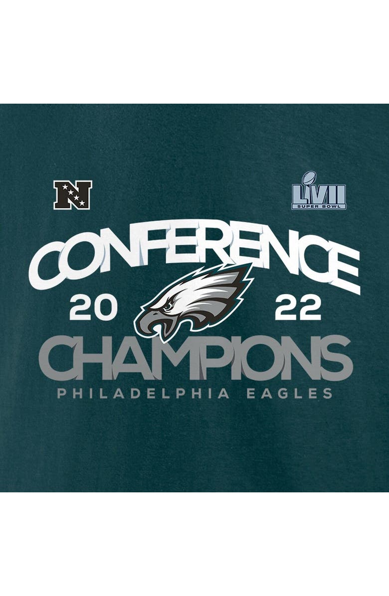 Outerstuff Youth Black Philadelphia Eagles 2022 NFC Champions Shadow T-Shirt, Alternate, color, 