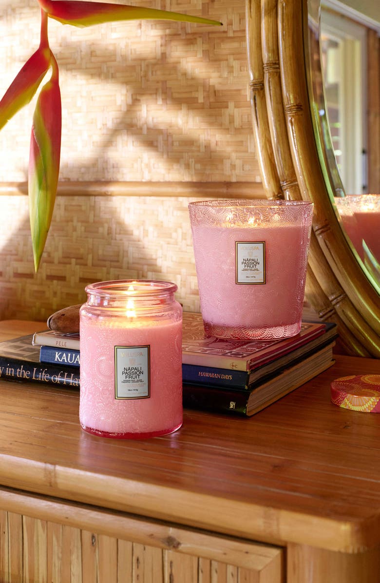 Voluspa Napali Passion Fruit Large Jar Candle, Alternate, color,
