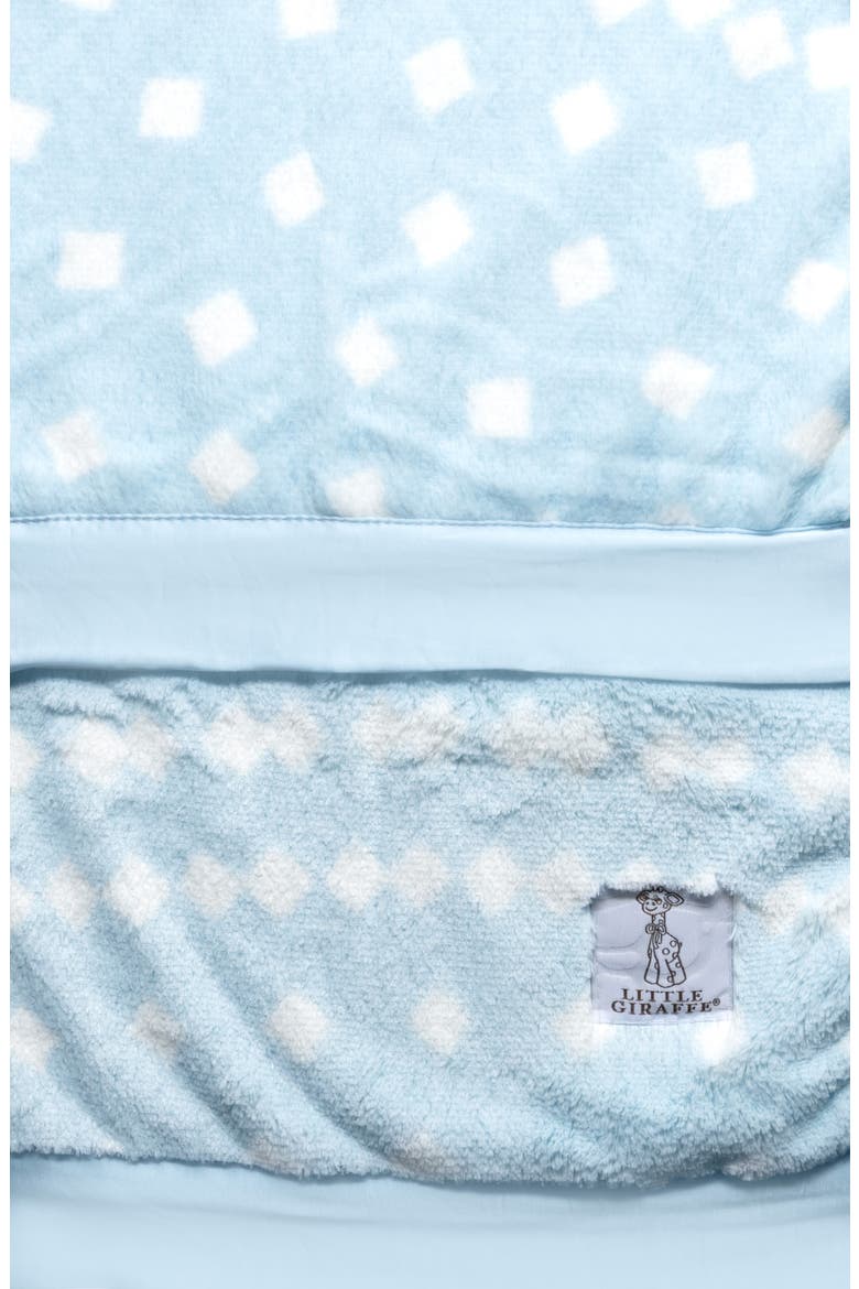 String of Pearls Luxe Baby Blanket, Alternate, color, BLUE