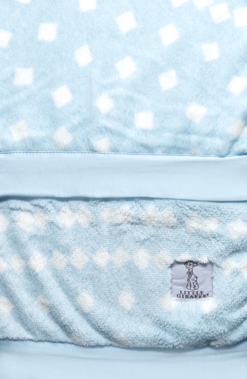 Little Giraffe String Of Pearls Luxe Baby Blanket