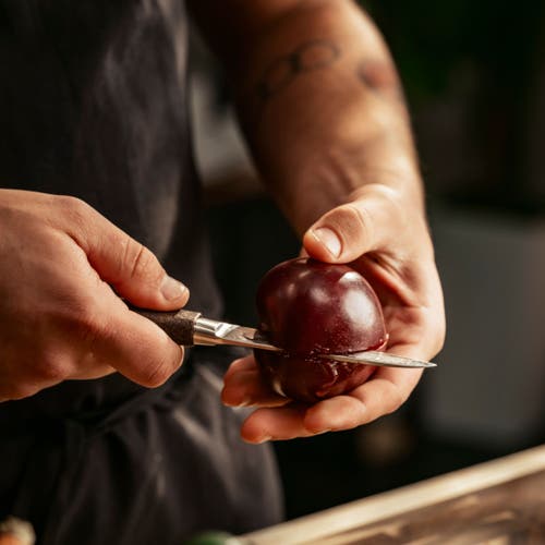 Schmidt Brothers Cutlery Artisan 3.5" Paring Knife In Brown