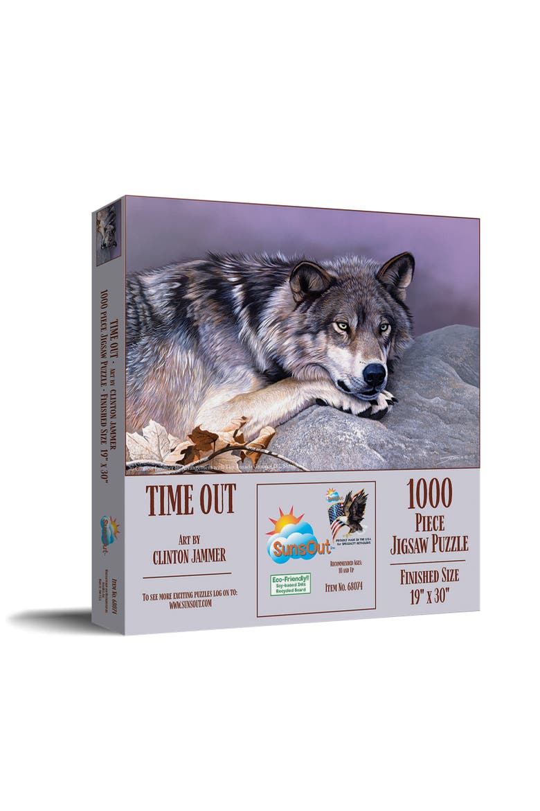 Time Out 1000 piece Jigsaw Puzzle for Adults, Main, color, Multicolor