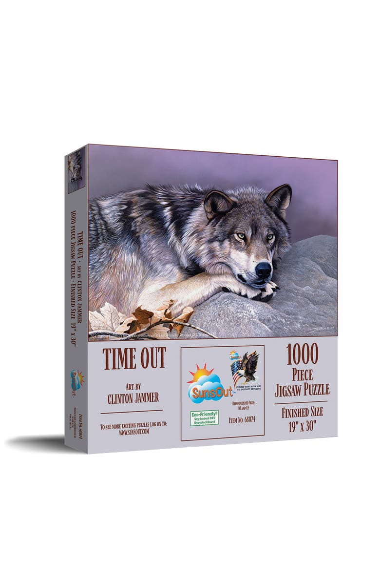 Sunsout Time Out 1000 piece Jigsaw Puzzle for Adults, Main, color, Multicolor