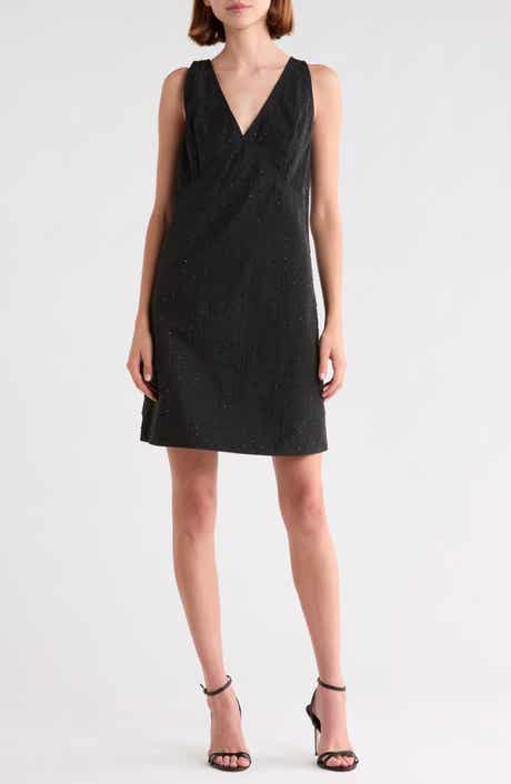 Crystal V-Neck Dress