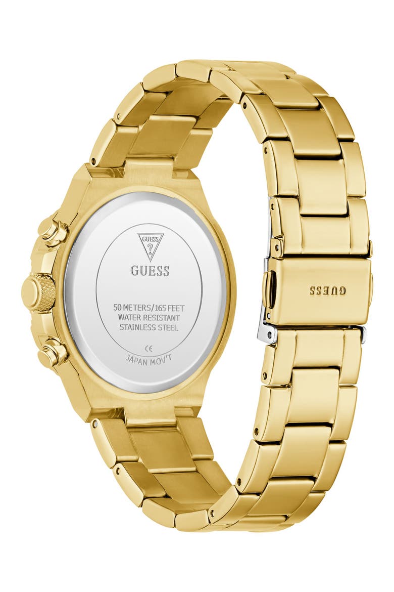 Goldtone Multifunction Bracelet Watch, 38mm, Alternate, color, GOLD TONE