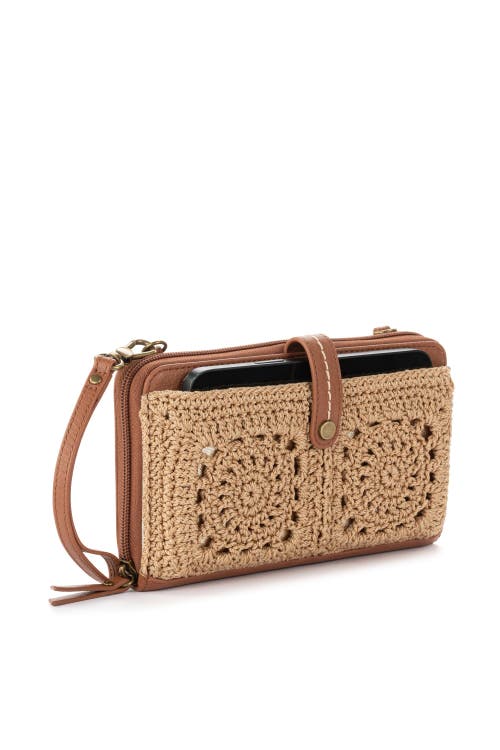 The Sak Iris Smartphone Crossbody In Bamboo Medallion
