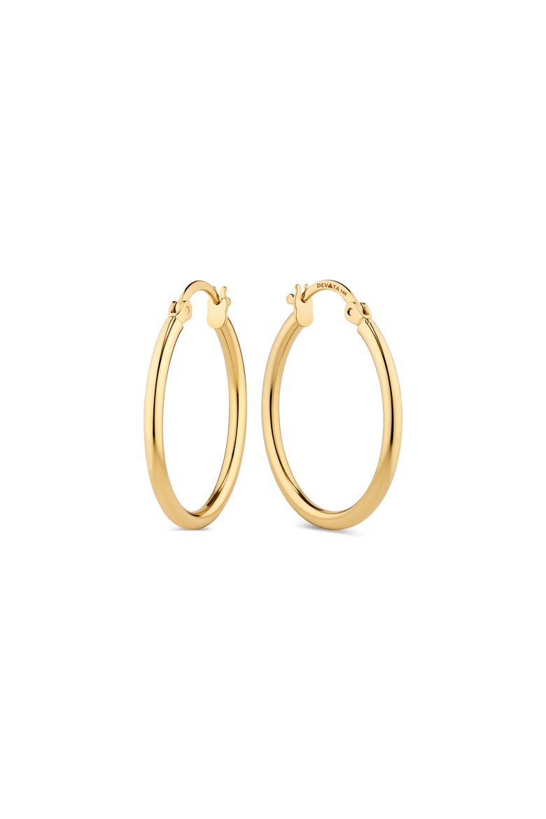 20mm Hoop Earrings in 14K Gold, Alternate, color, Yellow Gold