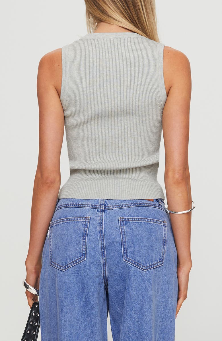 Princess Polly Issues Rib Tank Top, Alternate, color, 