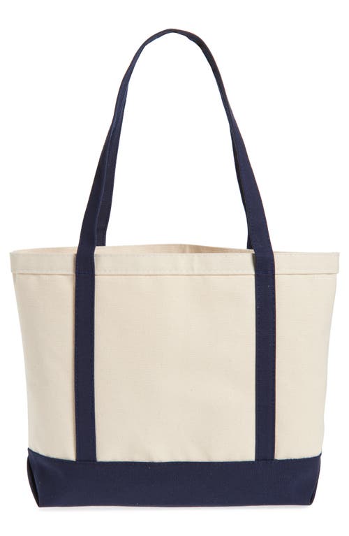 Noah Core Logo Tote In Navy Natural