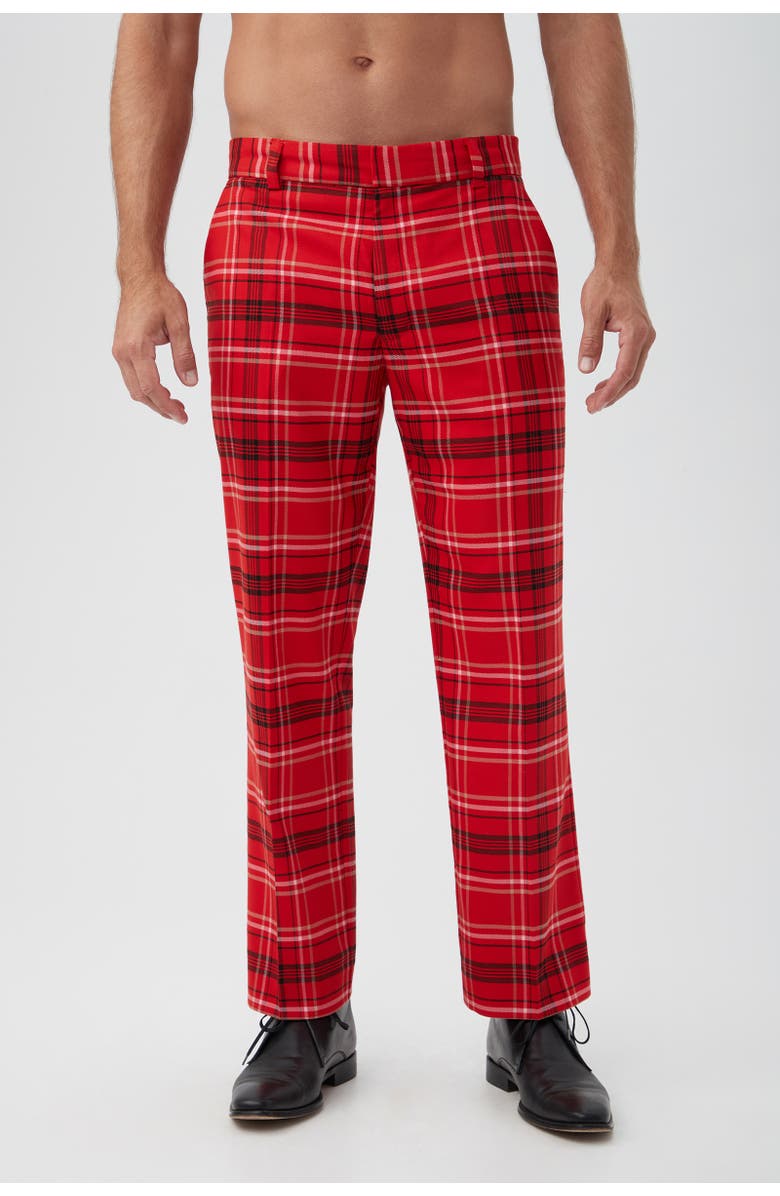 MR TURK Dirk Plaid Trouser, Main, color, Multi