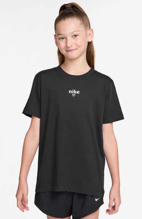 Kids' Sportswear Winged Victory Cotton Graphic T-Shirt