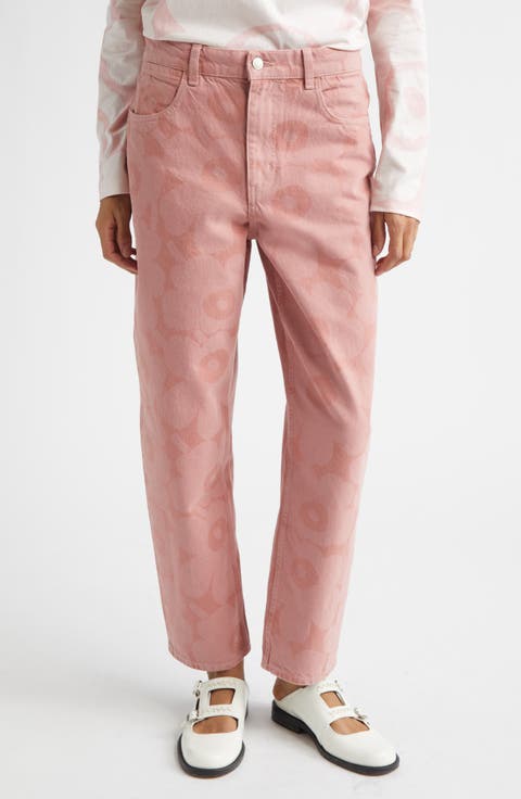 Maridenim Unikko Barrel Leg Jeans (Light Pink)