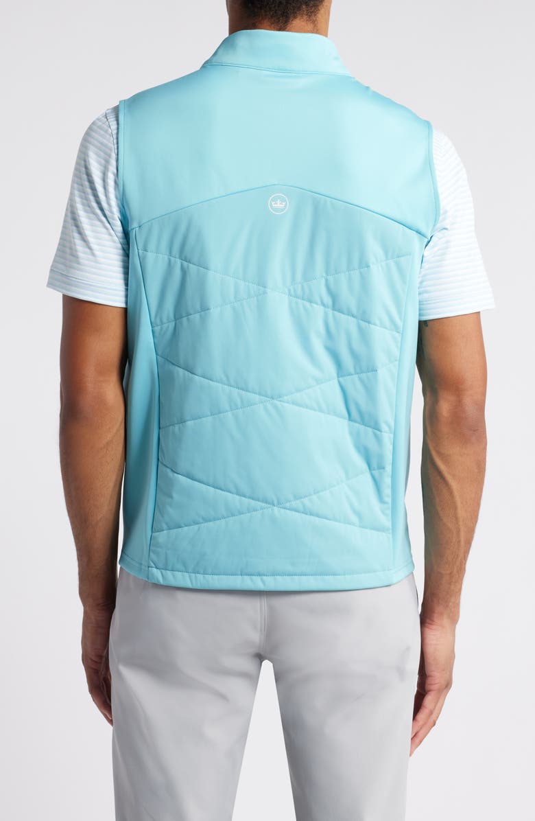 Peter Millar Fuse Hybrid Vest, Alternate, color, Cyan