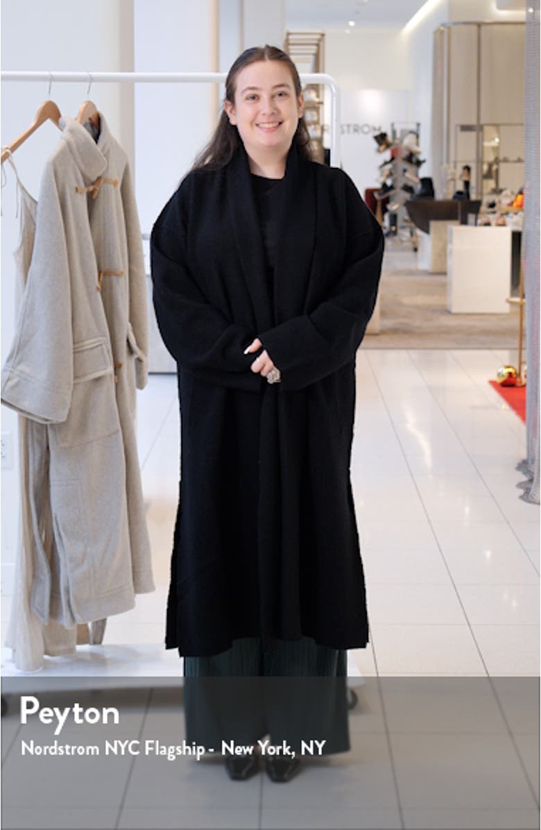 High Collar Wool Felted Coat, sales video thumbnail