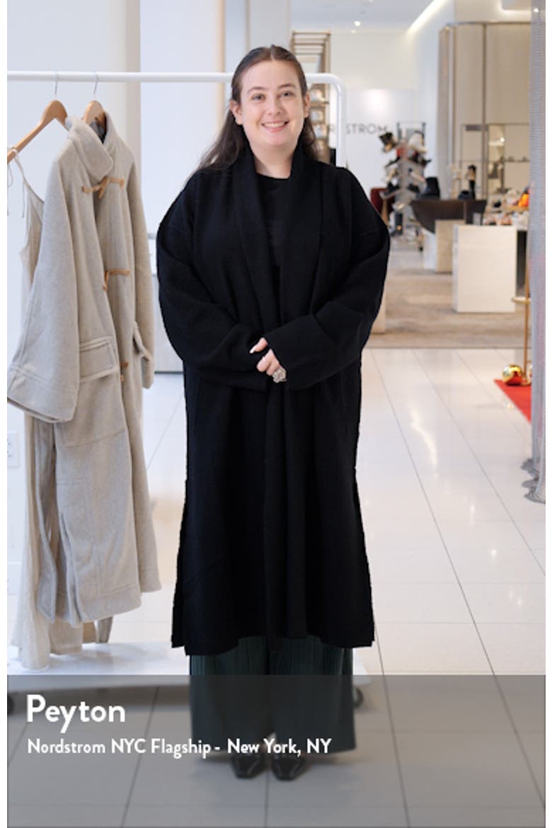 High Collar Wool Felted Coat video
