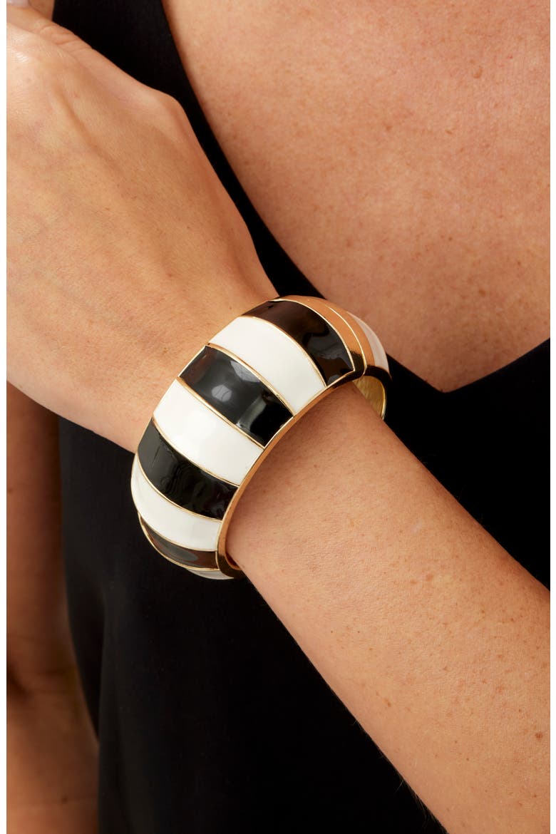Striped Bangle, Main, color, YELLOW