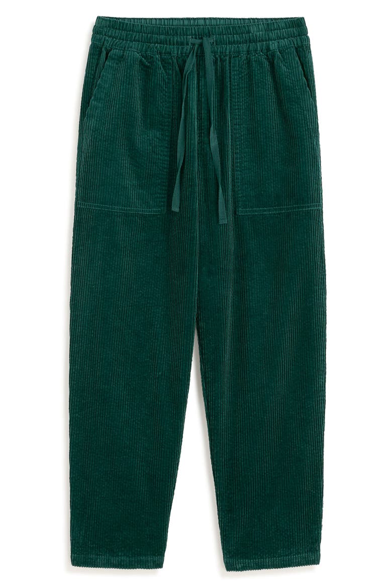 Sholl High Waist Crop Corduroy Pants, Main, color, DARK THYME
