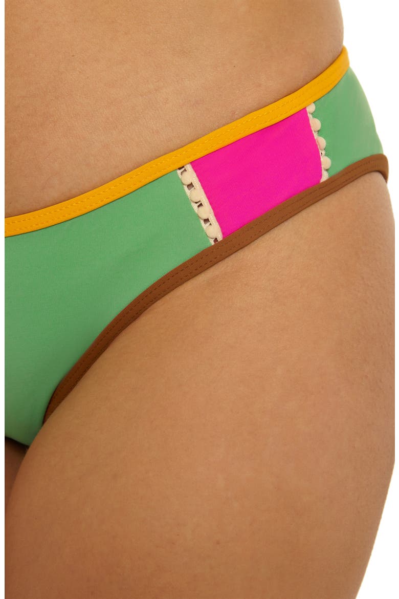 Maldives Hipster Bikini Bottoms, Alternate, color, SEA GRASS