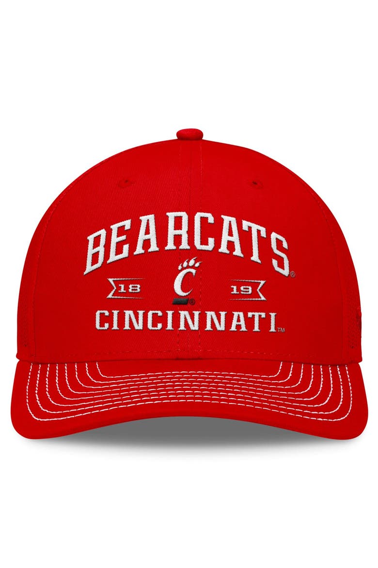 Men's Top of the World Red Cincinnati Bearcats Carson Trucker Adjustable Hat, Alternate, color, Red