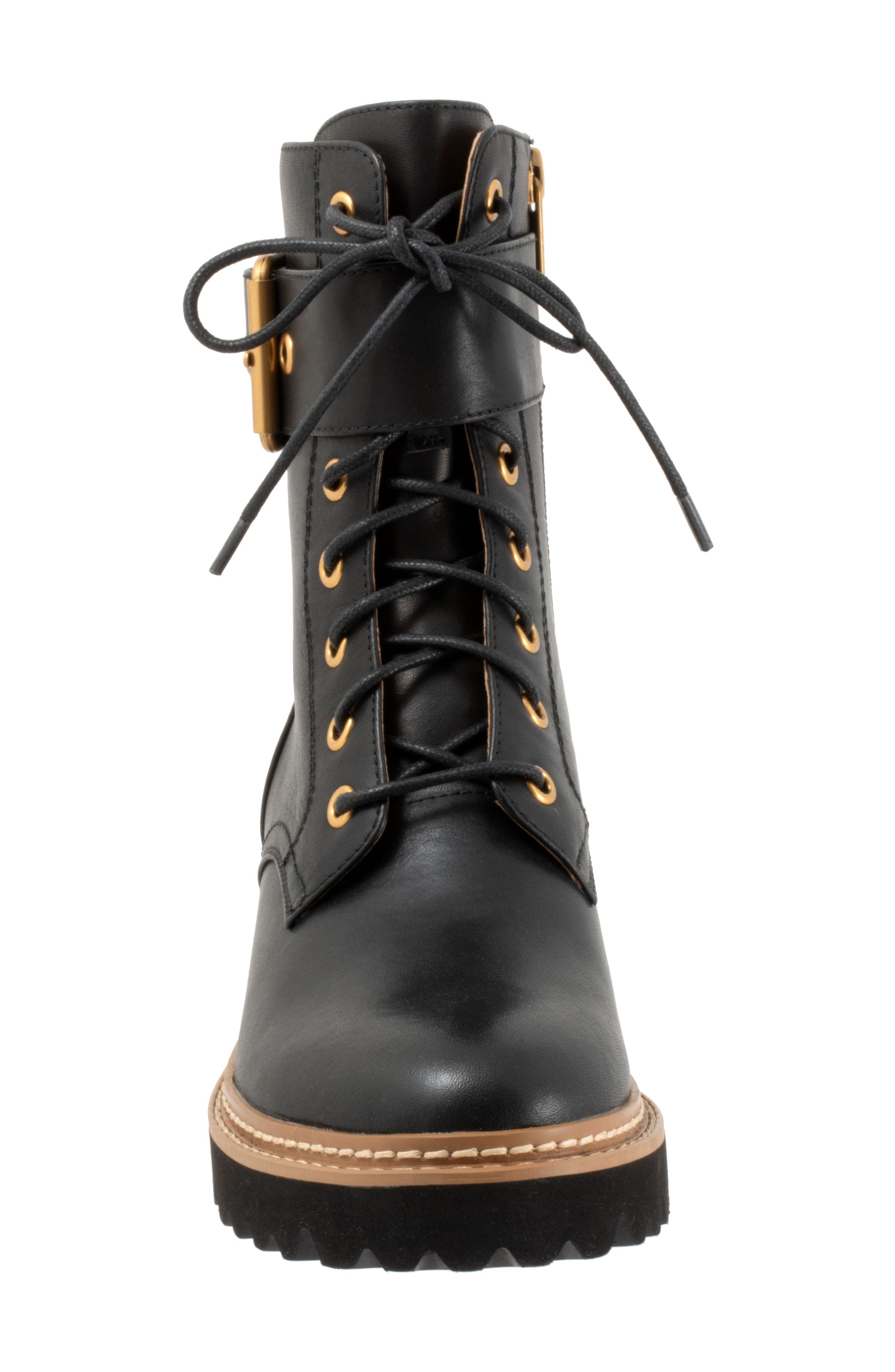 EOS FOOTWEAR Line Stack Heel Work Boot, Alternate, color, 