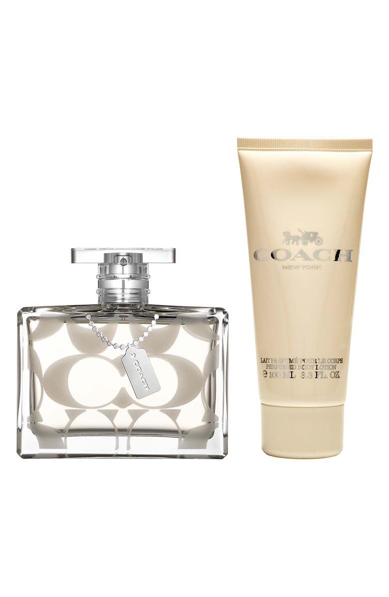 COACH Signature Eau de Parfum Spray & Body Lotion Set, Main, color, 