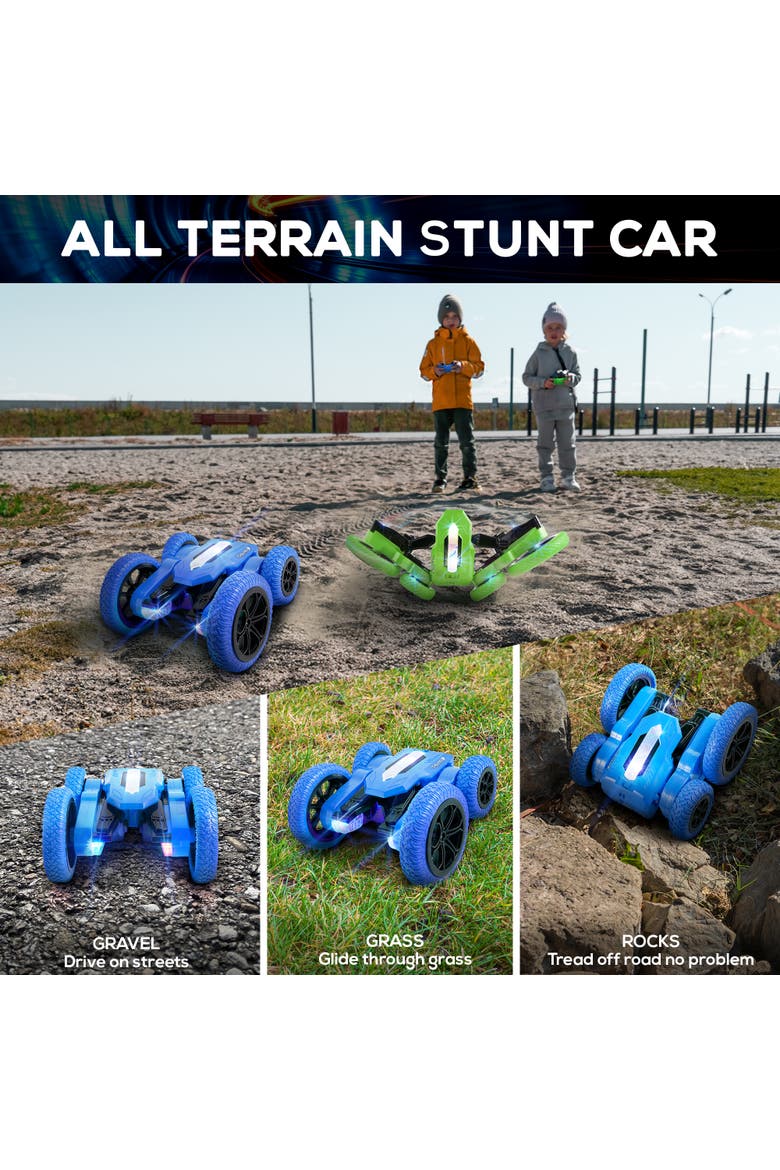 Blue Tornado Extreme RC Car, Alternate, color, Blue