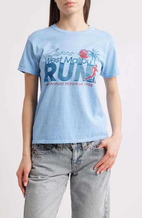 Malibu Run Graphic Baby Tee