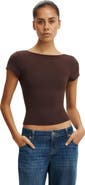 Cotton On Women's Hold Me Scoop Back Tee