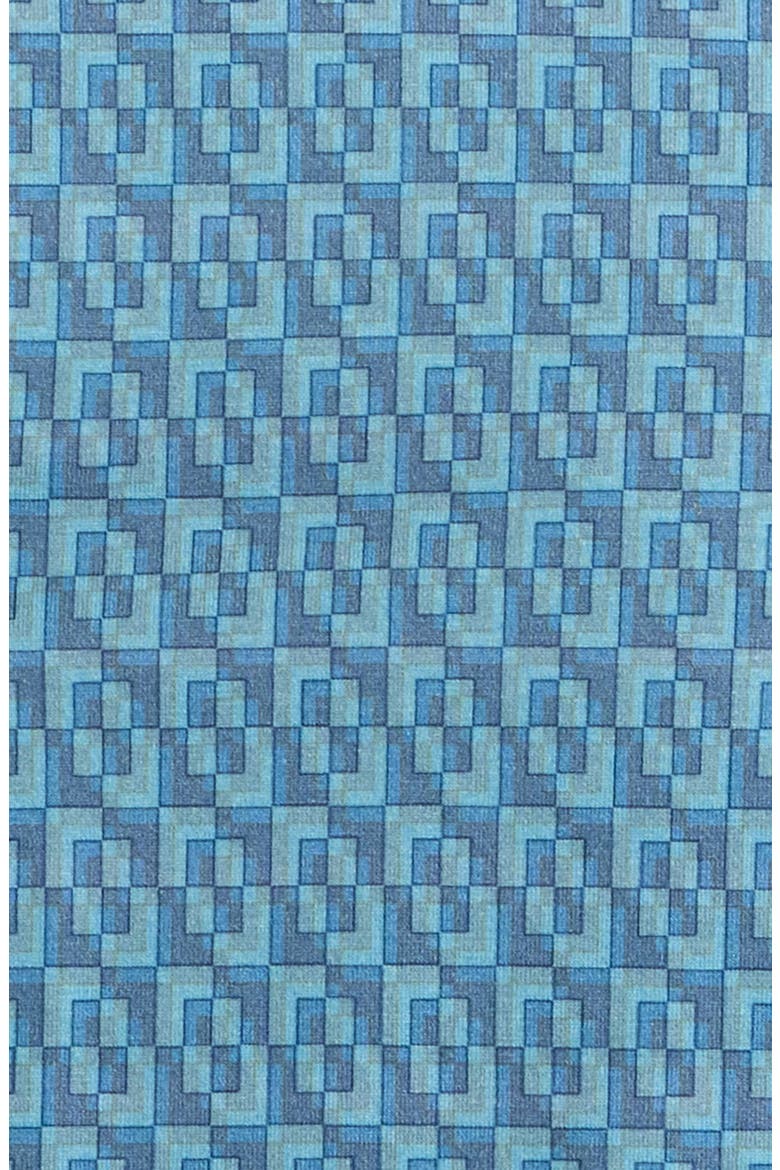 James OoohCotton® Geo Print Button-Up Shirt, Alternate, color, TEAL