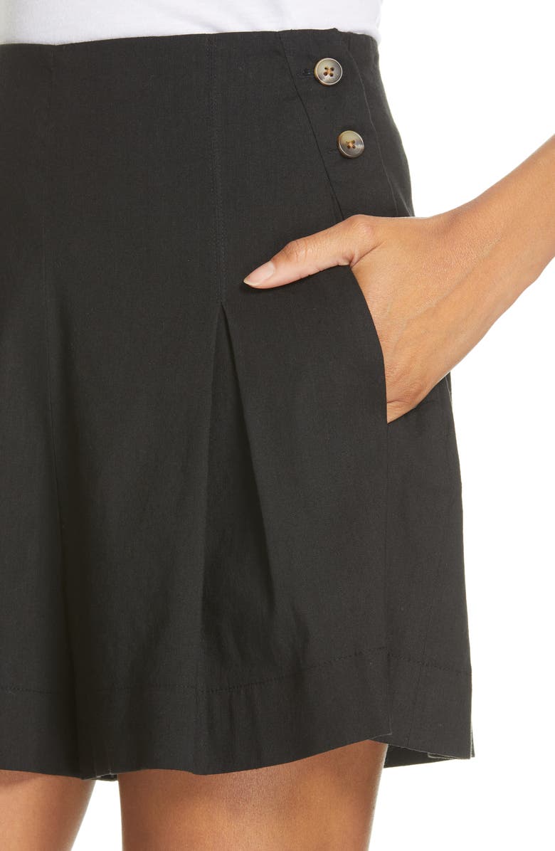 Vince Pleat Front Shorts, Alternate, color, 