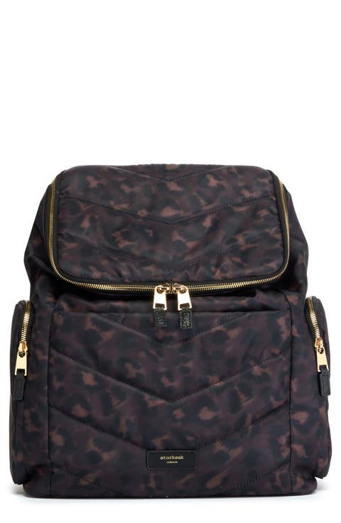 Alyssa Water Resistant Convertible Diaper Backpack