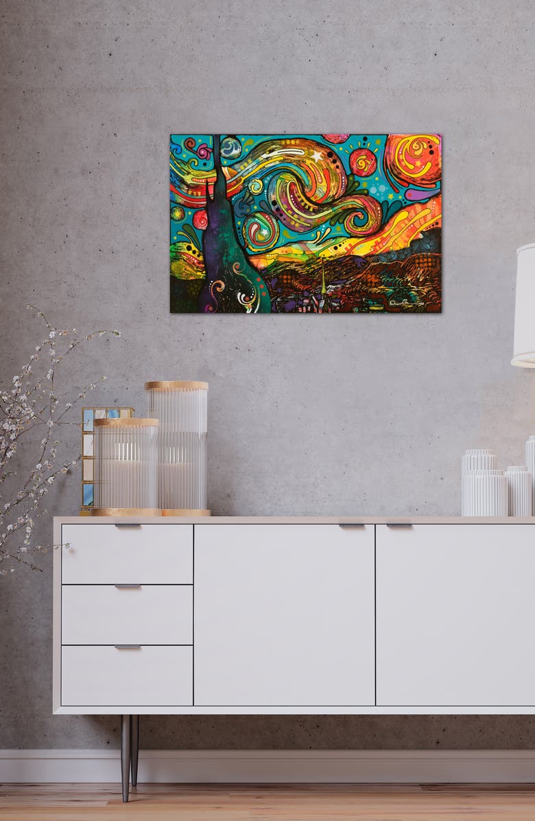 iCanvas Starry Night Giclée Print Canvas Art, Alternate, color,