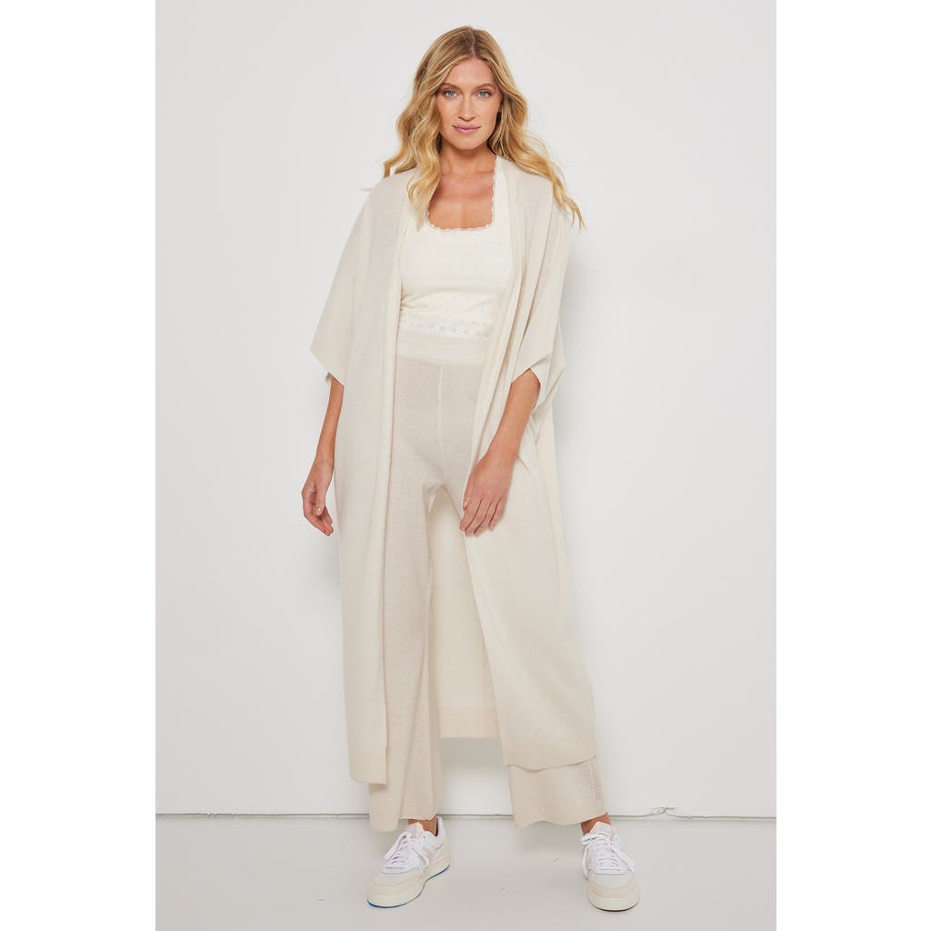 Lisa Todd Uptown Cashmere Duster In Puff