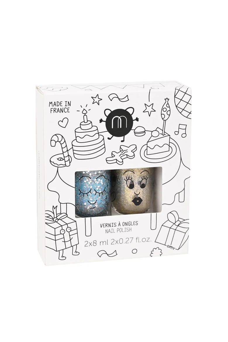 Nail Polish For Kids Set of 2, Main, color, Boum