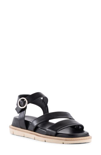 Shop Seychelles Tangelo Platform Wedge Sandal In Black