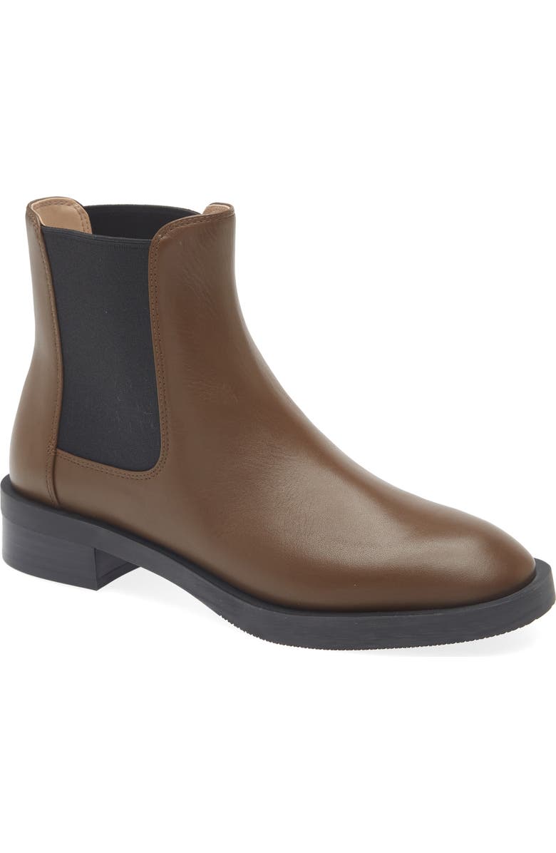 Stuart Weitzman Sondra Chelsea Bootie, Main, color, Espresso Leather
