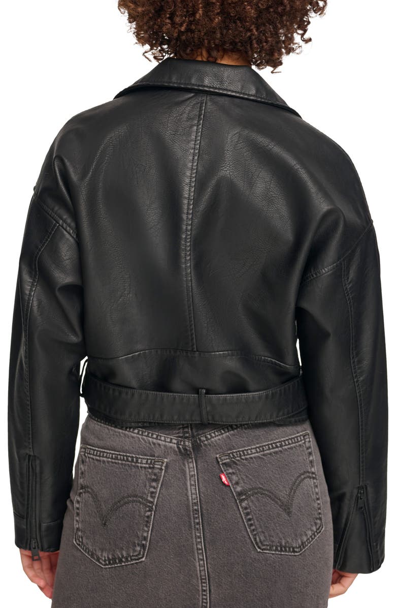 Levi's Faux Leather Moto Jacket, Alternate, color,
