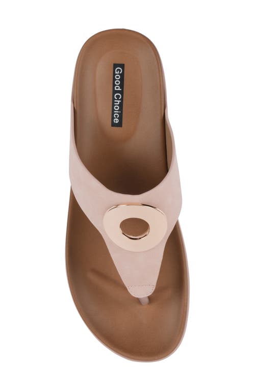 Gc Shoes Seli Comfort Slide Sandal In Blush