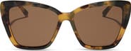 DIFF Becky II 56mm Polarized Cat Eye Sunglasses