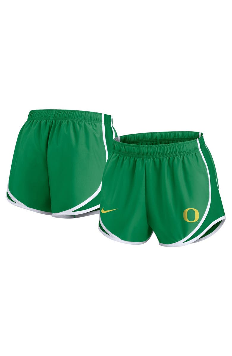 Nike Women's Nike Green Oregon Ducks Primetime Tempo Performance Shorts, Alternate, color, 