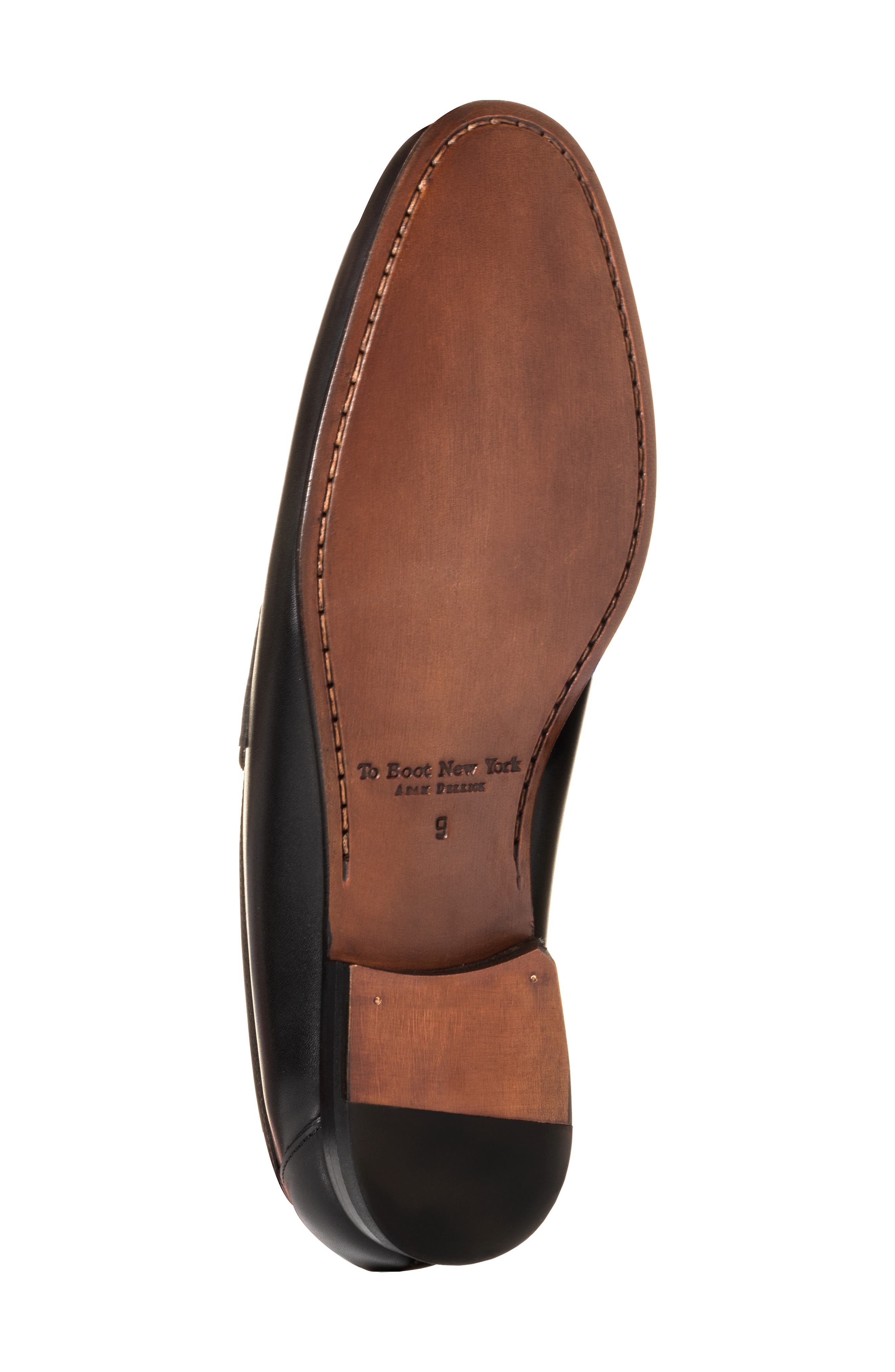 TO BOOT NEW YORK Aldrin Penny Loafer, Alternate, color, Black