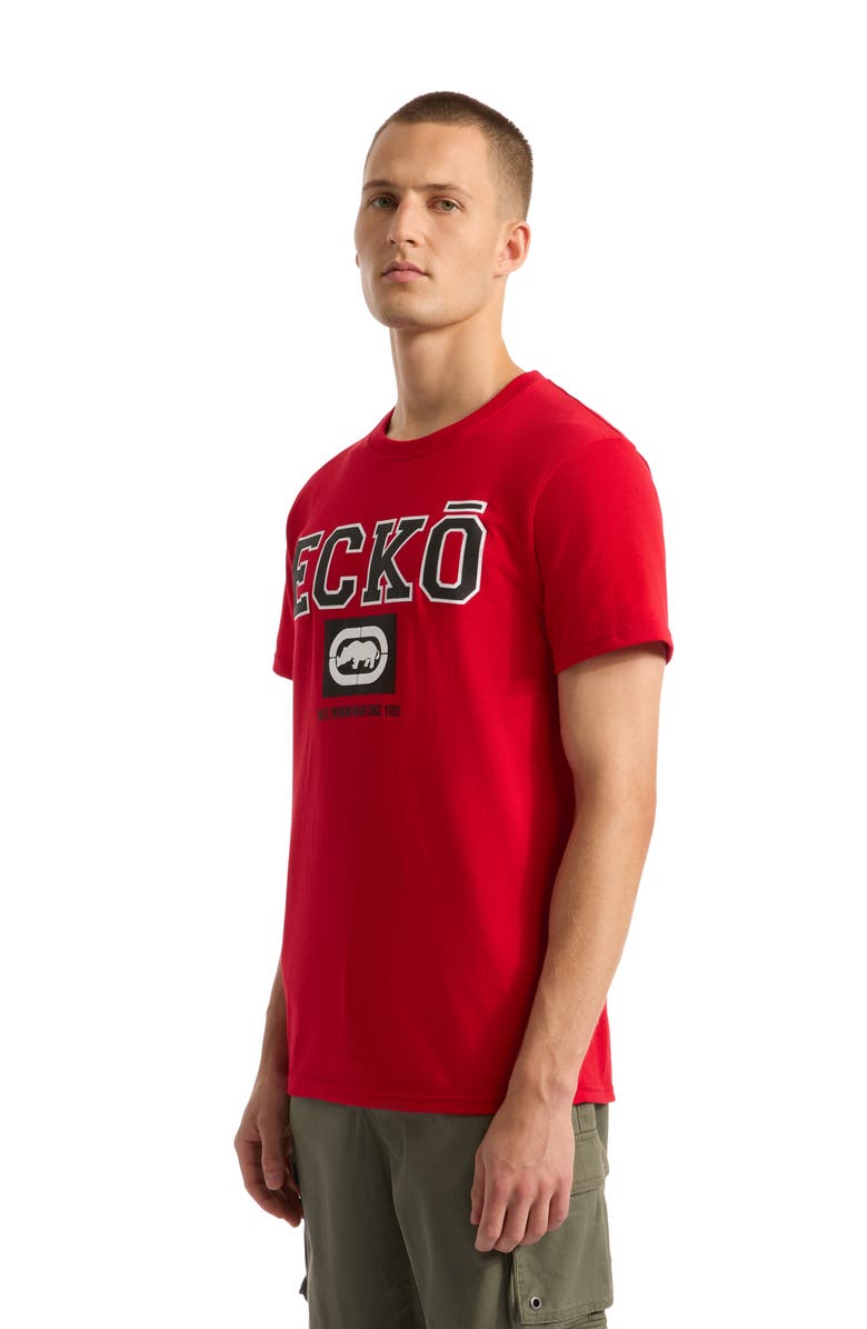 Ecko Unltd. Throwback Tee, Alternate, color, True Red