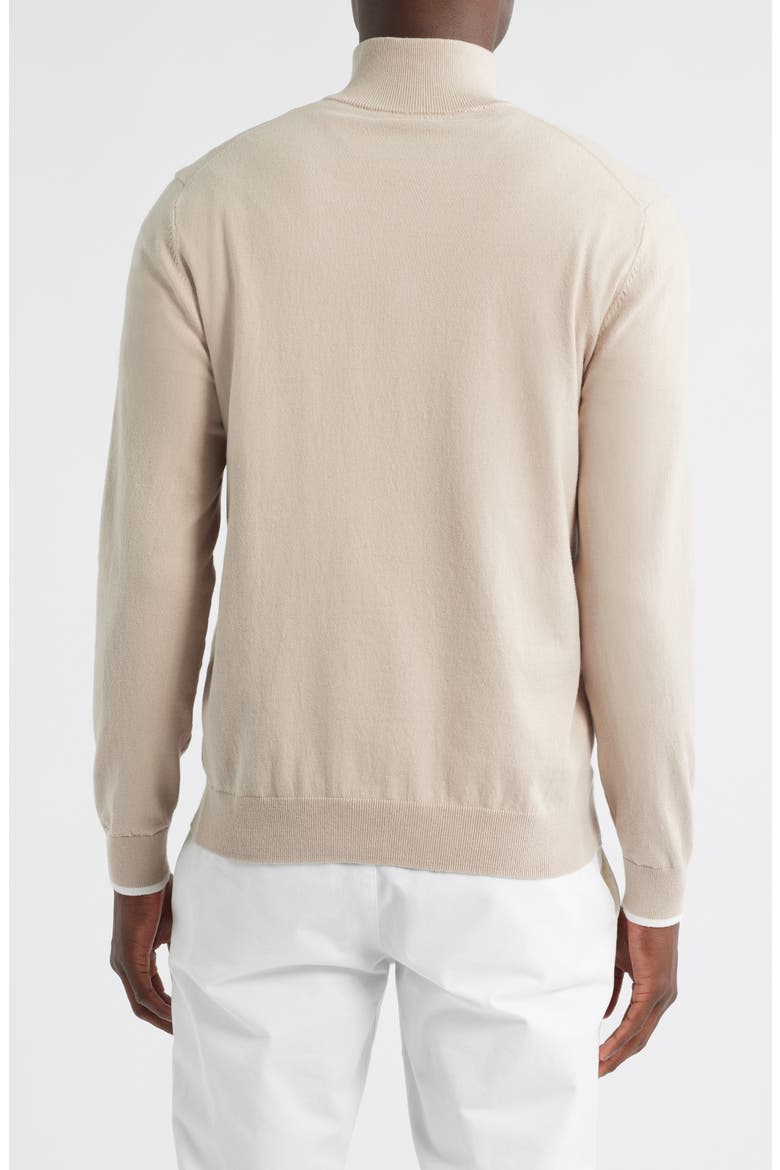 Swinley Quarter Zip Sweater, Alternate, color, OATMEAL