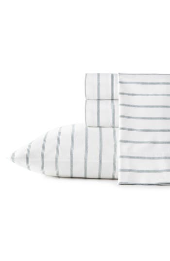 Stone Cottage Trenton Stripe 200 Thread Count Cotton Percale Sheet Set