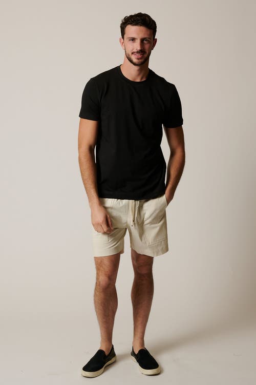 Leisure Lab Everyday Cotton Modal T-shirt In Raven